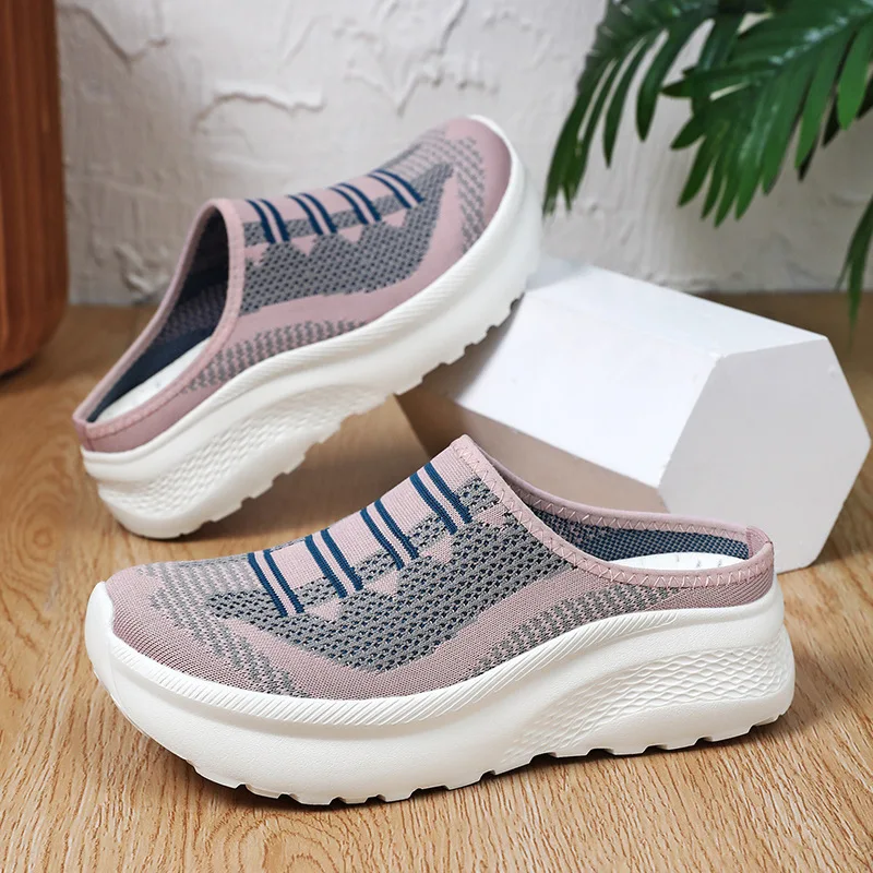 Женские летние повседневные спортивные туфли больших размеров с плоской подошвой, мягкой сетчатой верхней частью и полной поддержкой стопы для комфорта
Женские летние повседневные спортивные туфли больших размеров с плоской подошвой, мягкой сетчатой верхней частью и полной поддержкой стопы для комфорта