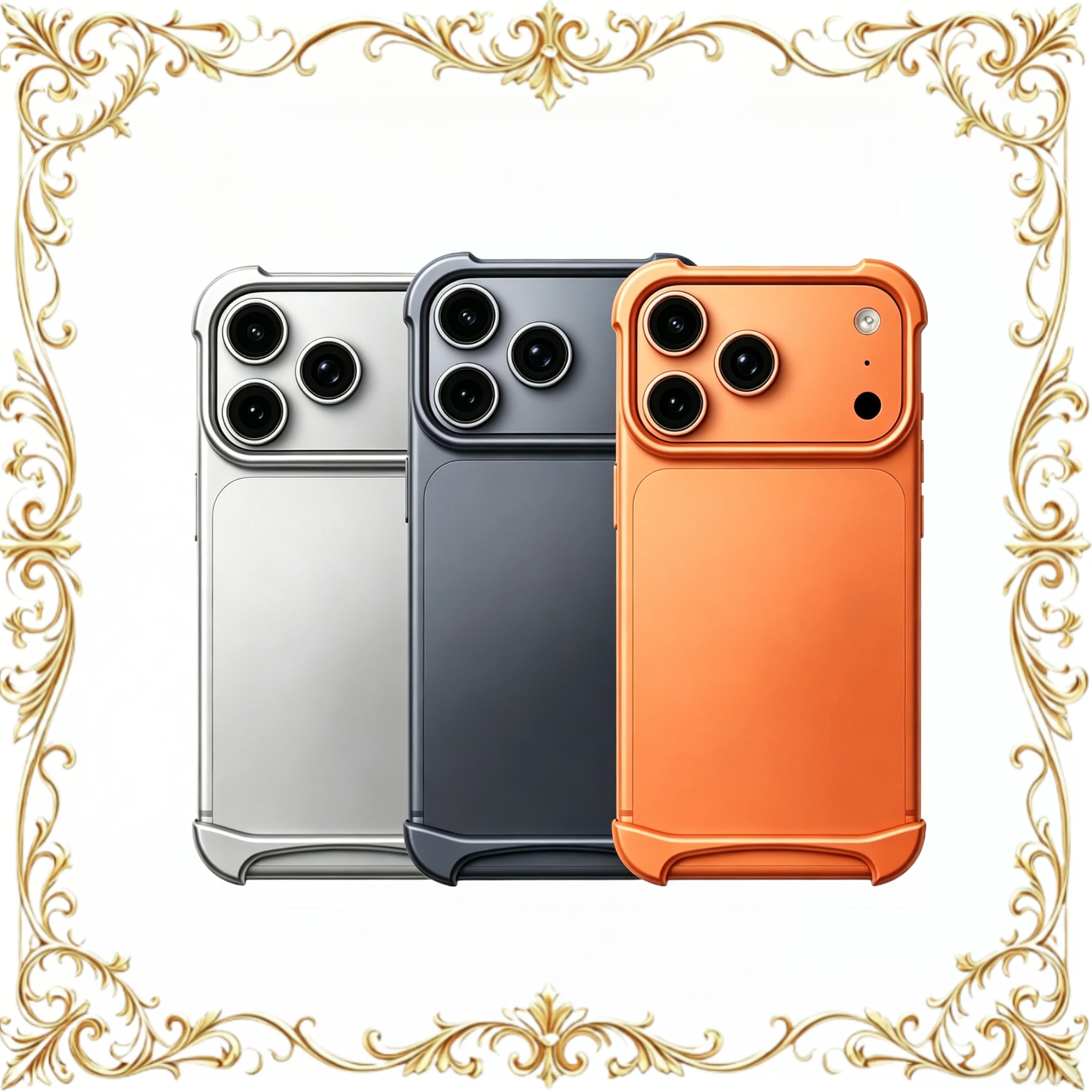 NEW ARC Phone Case Aluminum Metal Borderless Mobile Phone Case For iPhone17 AIR PRO MAX Phone Accessories Gifts
NEW ARC Phone Case Aluminum Metal Borderless Mobile Phone Case For iPhone17 AIR PRO MAX Phone Accessories Gifts