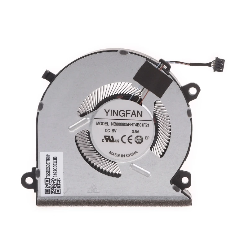 1PC Laptop Cooling Fan for ThundeRobot 911Air 911 Air 5V 0.5A 4Pin 4wires Fan
1PC Laptop Cooling Fan for ThundeRobot 911Air 911 Air 5V 0.5A 4Pin 4wires Fan