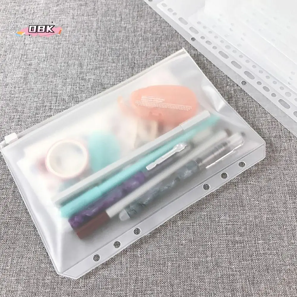 Transparent Notebook Binder Binder Bag 6-Ring Binder PVC 6 Holes Binder Pockets Loose Leaf Bag A5/A6 /A7 Size Zipper Folders
Transparent Notebook Binder Binder Bag 6-Ring Binder PVC 6 Holes Binder Pockets Loose Leaf Bag A5/A6 /A7 Size Zipper Folders