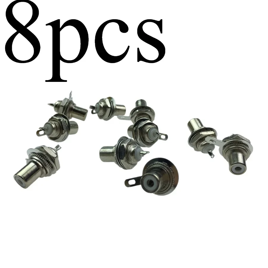 Nickel Plated RCA Female Socket, Audio and Video AV Socket, Charging Head Medium Length Extended Lotus Seat Chassis Connector
Nickel Plated RCA Female Socket, Audio and Video AV Socket, Charging Head Medium Length Extended Lotus Seat Chassis Connector