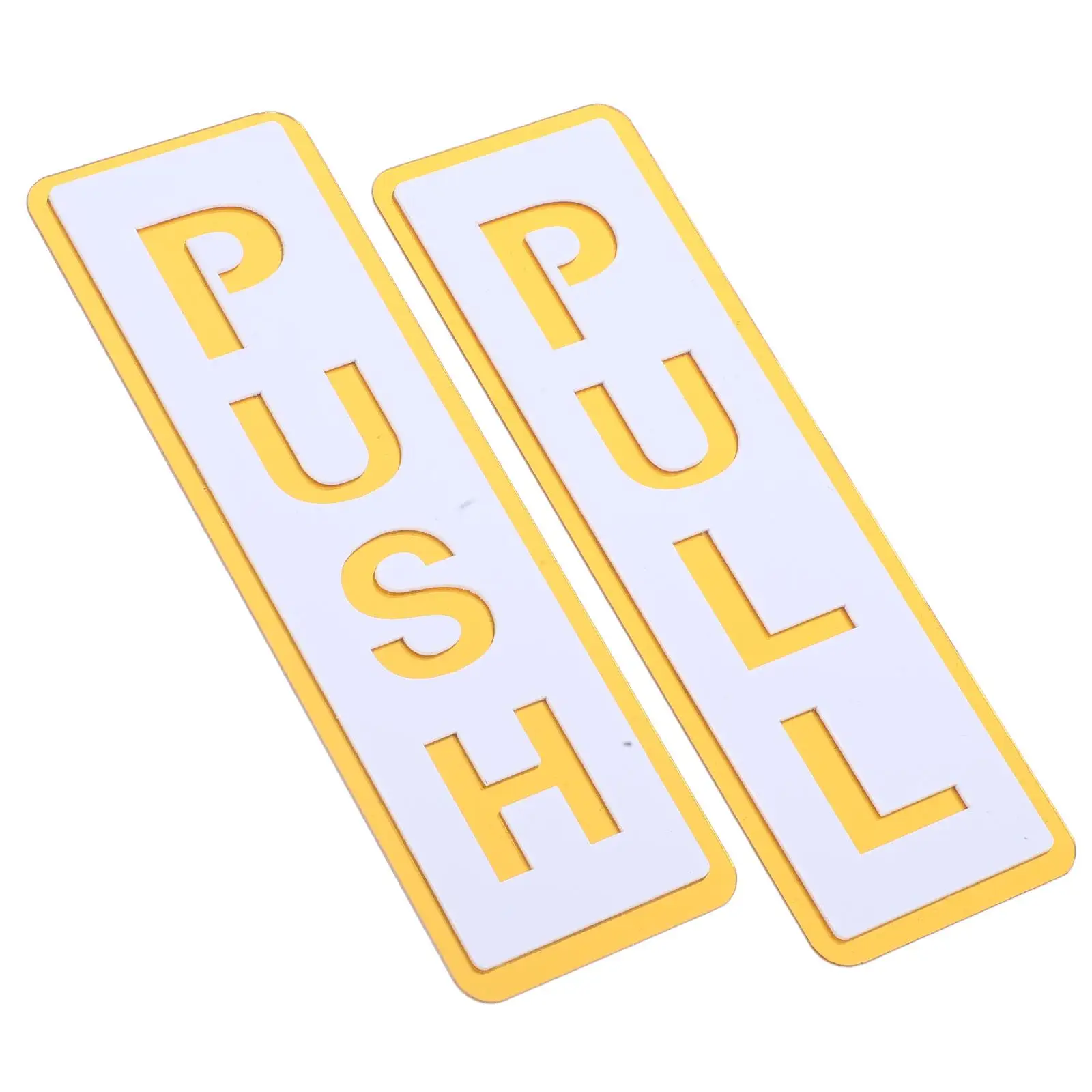 2Pcs Acrylic Push Pull Door Signs Double Sided Adhesive Tape Office Store Decor Sliding Door H Plate Sticker
2Pcs Acrylic Push Pull Door Signs Double Sided Adhesive Tape Office Store Decor Sliding Door H Plate Sticker