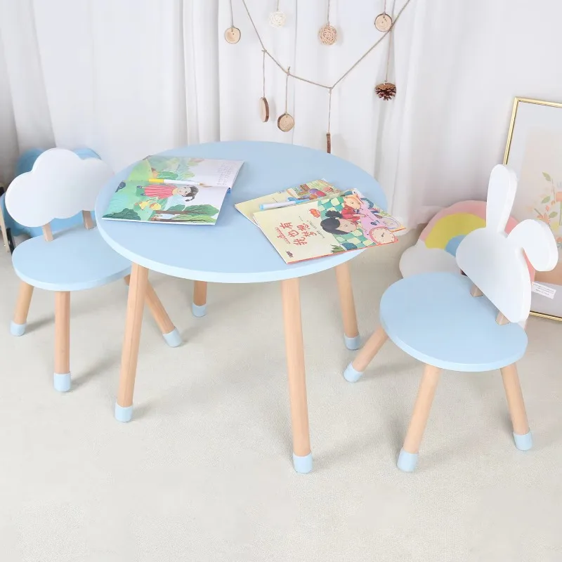Children's Wood Study Furniture Blue Set Kids Bedroom Table Chair Desk for Kitchen Living Room Use
Children's Wood Study Furniture Blue Set Kids Bedroom Table Chair Desk for Kitchen Living Room Use