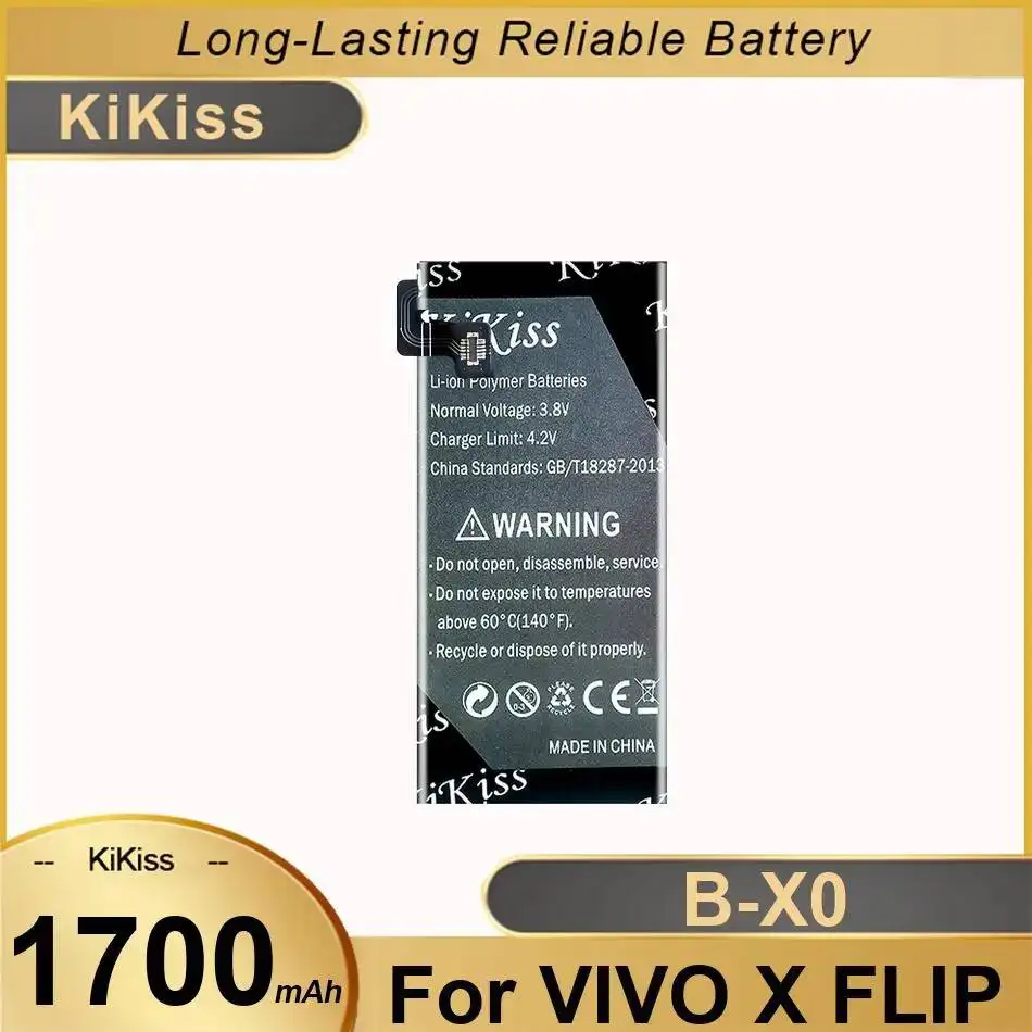 B-X0 Mobile Phone Battery For Vivo X Flip 1700Mah Long Lasting
B-X0 Mobile Phone Battery For Vivo X Flip 1700Mah Long Lasting