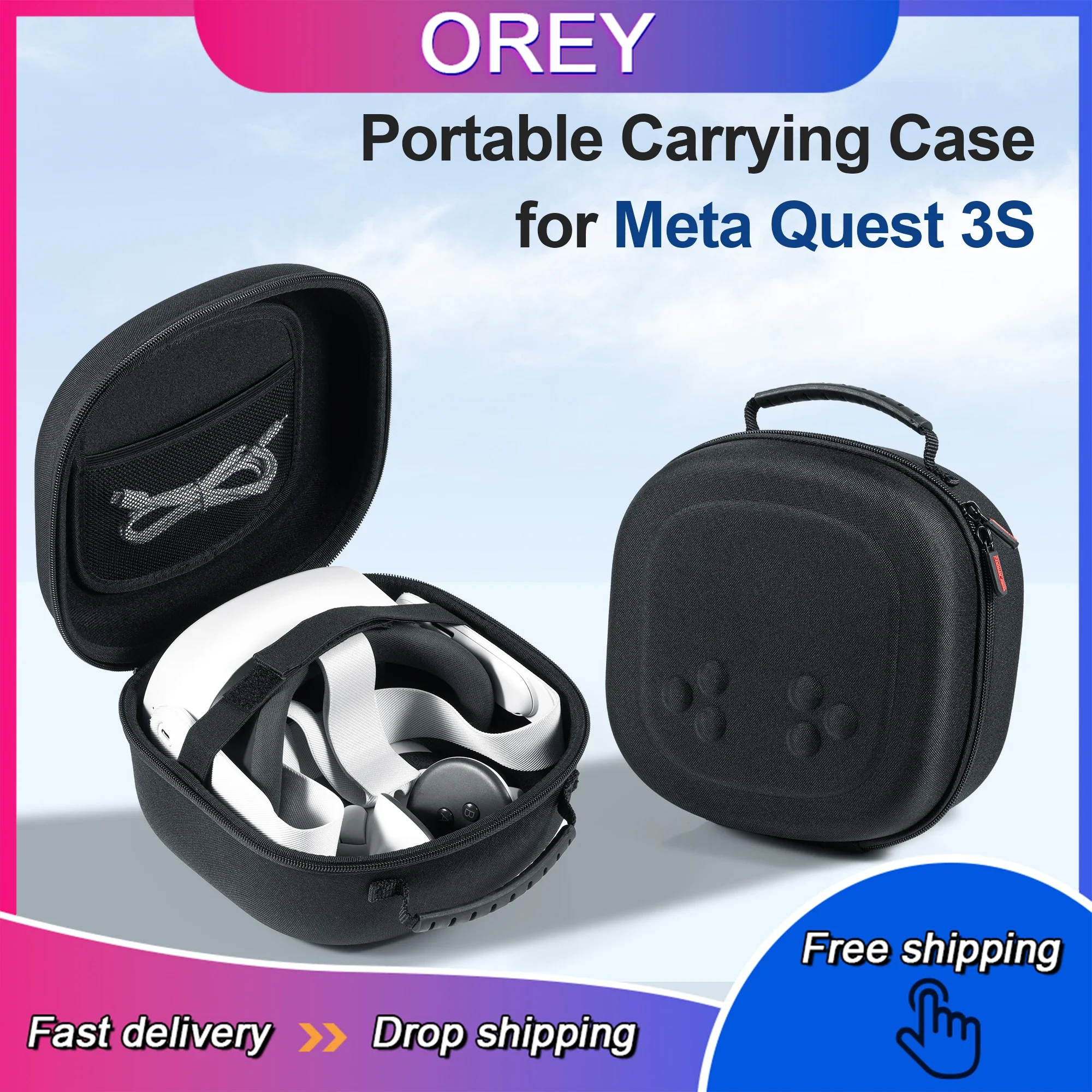 Portable Storage Box Accessories Suitable for Meta Quest 3S Storage Bag, for Quest 3S/3/2 Crossbody Portable Storage Accessories
Portable Storage Box Accessories Suitable for Meta Quest 3S Storage Bag, for Quest 3S/3/2 Crossbody Portable Storage Accessories
