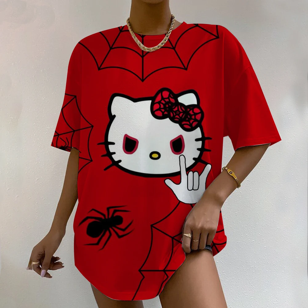 Hello Kitty Tee Shirt Lovely Funny Women Cartoon Graphic Mickey Mouse Short Sleeve T-shirts Casual Fashion Print Clothing
Hello Kitty Tee Shirt Lovely Funny Women Cartoon Graphic Mickey Mouse Short Sleeve T-shirts Casual Fashion Print Clothing