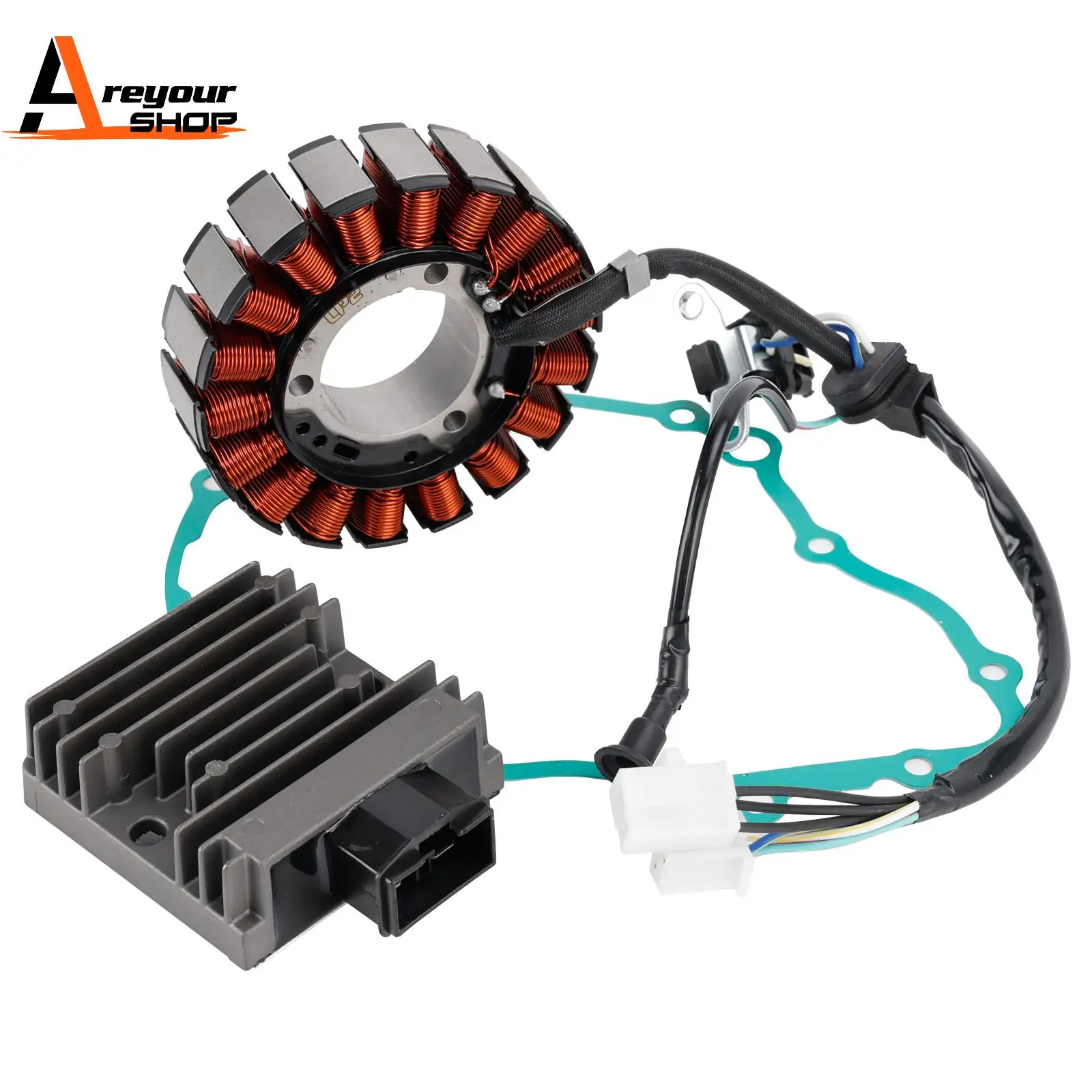 AREYOURSHOP STATOR GENERATOR REGULATOR GASKET FOR HONDA CBR300R CBR 300R CBR300 RA 2015 2016 2017 2018 2019 2020 2021 2022 2023
AREYOURSHOP STATOR GENERATOR REGULATOR GASKET FOR HONDA CBR300R CBR 300R CBR300 RA 2015 2016 2017 2018 2019 2020 2021 2022 2023