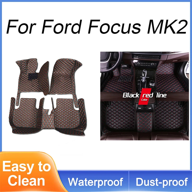 Автомобильные коврики на заказ, автомобильные коврики для Ford Focus MK2 2008 2009 2010 2011, автомобильные роскошные кожаные коврики с полным покрытием для мужчин и женщин
Автомобильные коврики на заказ, автомобильные коврики для Ford Focus MK2 2008 2009 2010 2011, автомобильные роскошные кожаные коврики с полным покрытием для мужчин и женщин