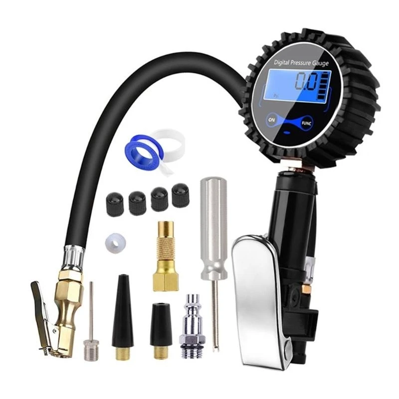Tire Inflator Digital Air Compressor,Automotive Tire Inflator 200PSI with Digital LCD Pressure Gauges Air Pumps
Tire Inflator Digital Air Compressor,Automotive Tire Inflator 200PSI with Digital LCD Pressure Gauges Air Pumps
