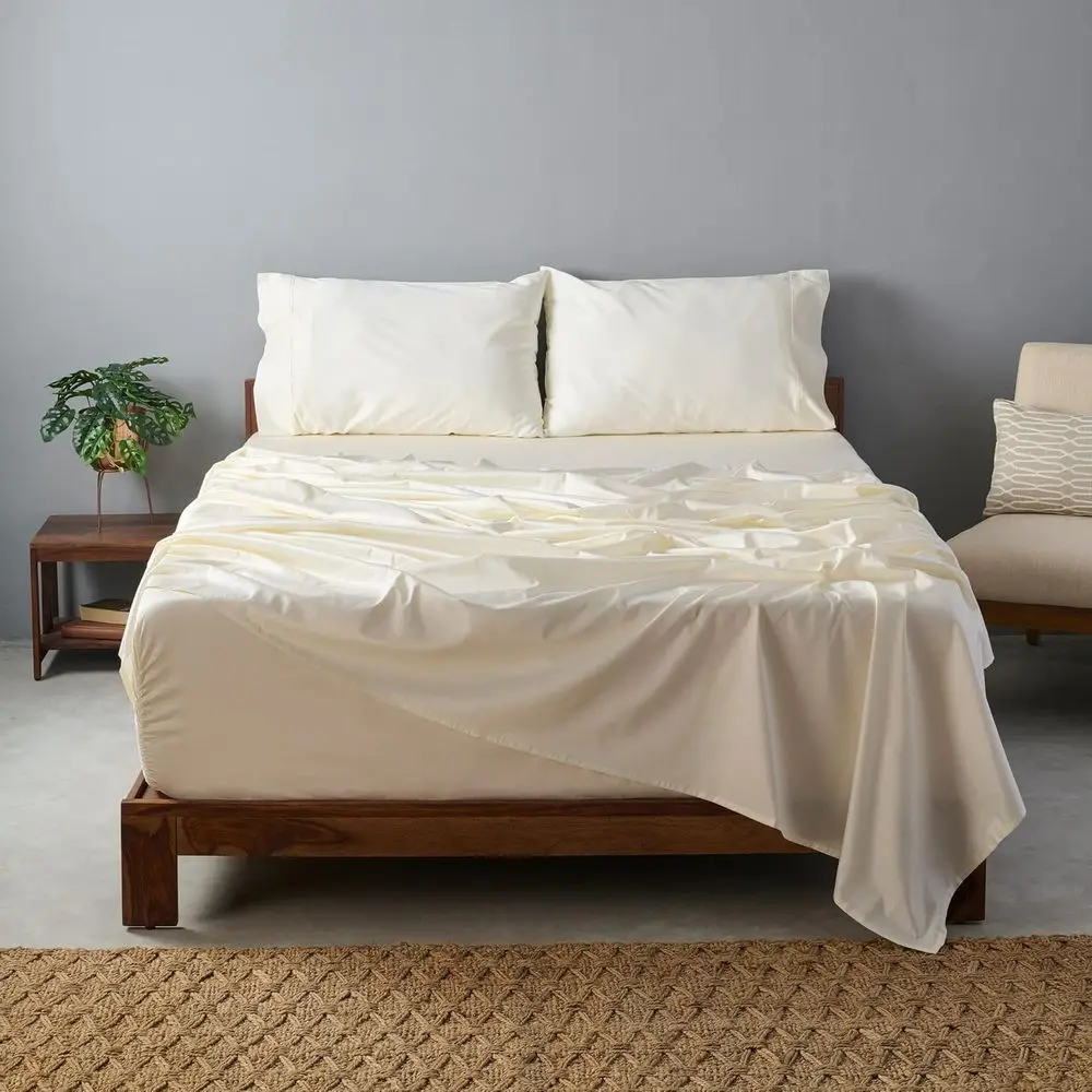 100% Egyptian Cotton Sheets Set | 4-Piece | Gold Seal | Deep Pocket | Extra Long Staple | Sateen Weave | 5-Star Luxury | High Fa
100% Egyptian Cotton Sheets Set | 4-Piece | Gold Seal | Deep Pocket | Extra Long Staple | Sateen Weave | 5-Star Luxury | High Fa
