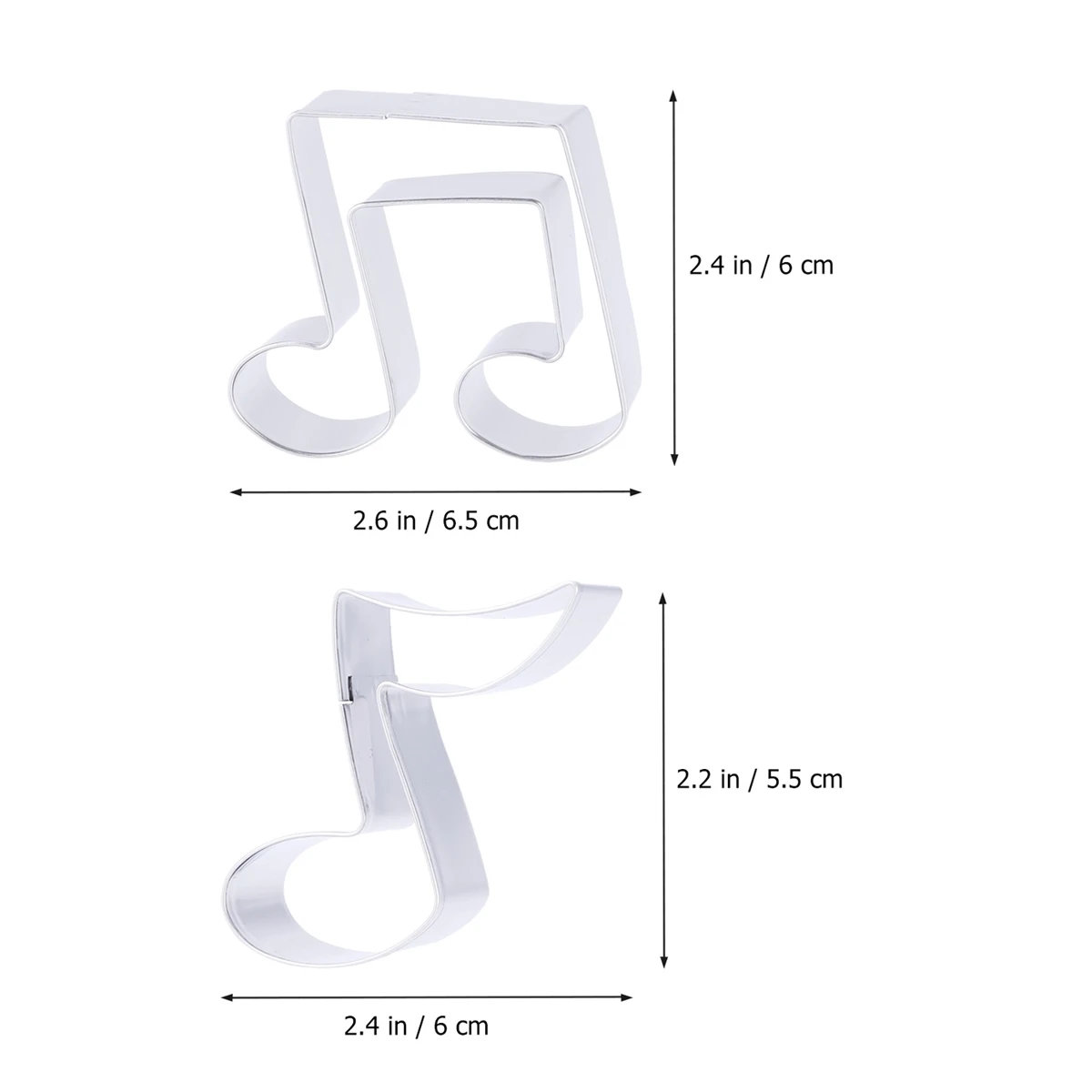 5 Pcs Music Cookies Cutter Biscuit Cake Stainless Steel Cutters Fondant Molds Stencils
5 Pcs Music Cookies Cutter Biscuit Cake Stainless Steel Cutters Fondant Molds Stencils