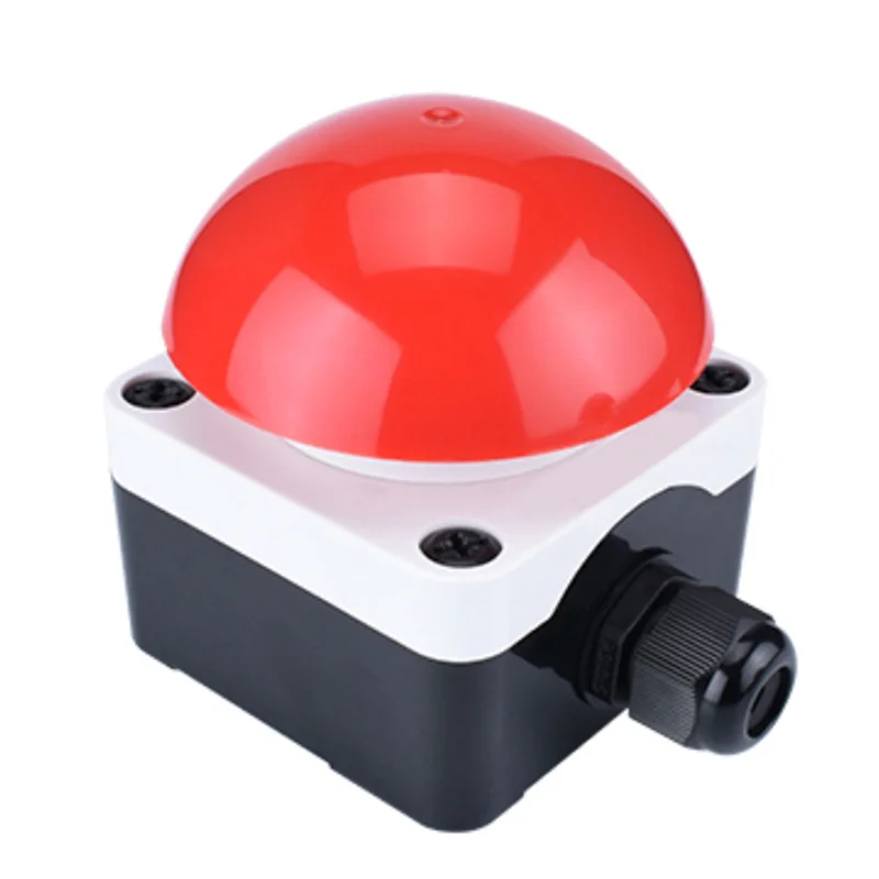 AB41-Big Mushroom Emergency Stop Button E-Stop Pedal Waterproof Push Button No Fixation Self Reset Momentary Foot Switch
AB41-Big Mushroom Emergency Stop Button E-Stop Pedal Waterproof Push Button No Fixation Self Reset Momentary Foot Switch
