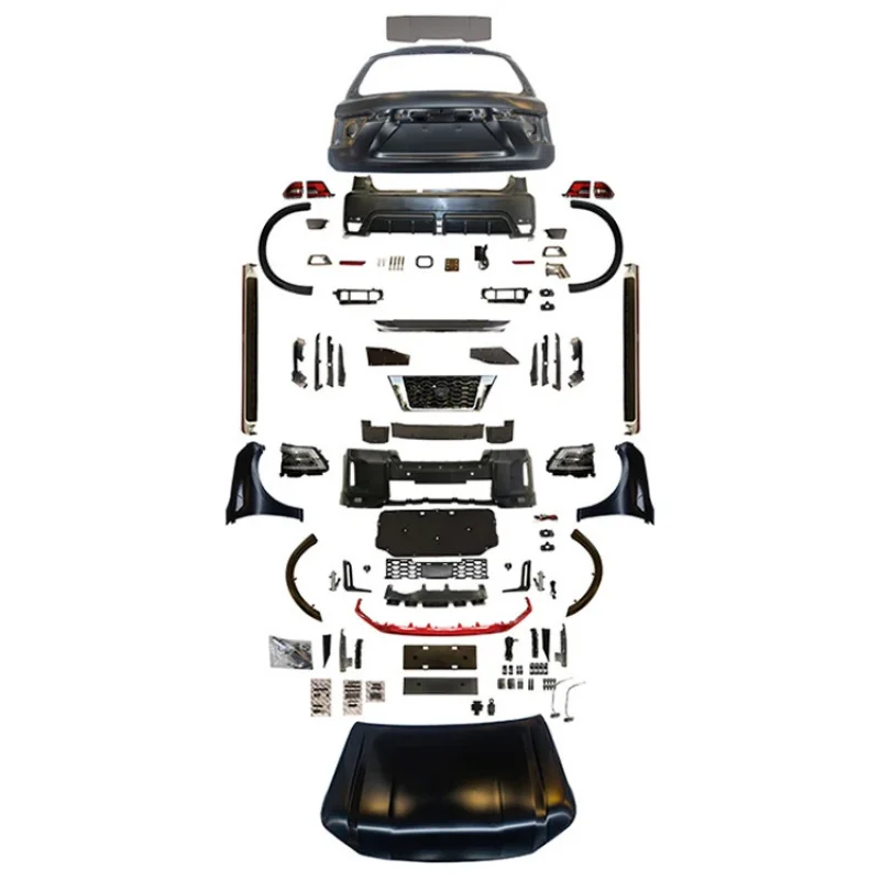 Factory hot salesGrille Front Rear Bumper Lip Exhaust Pipe Wheel Trim Series Body Kit for Patrol Y62 2015
Factory hot salesGrille Front Rear Bumper Lip Exhaust Pipe Wheel Trim Series Body Kit for Patrol Y62 2015