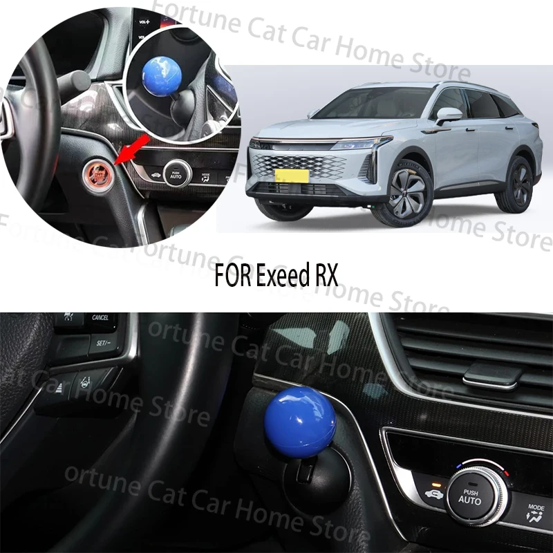 FOR EXEED RX car BUTTON START Modification of pull rod decorative ball All metal ball tie rod Circular decorative cover
FOR EXEED RX car BUTTON START Modification of pull rod decorative ball All metal ball tie rod Circular decorative cover