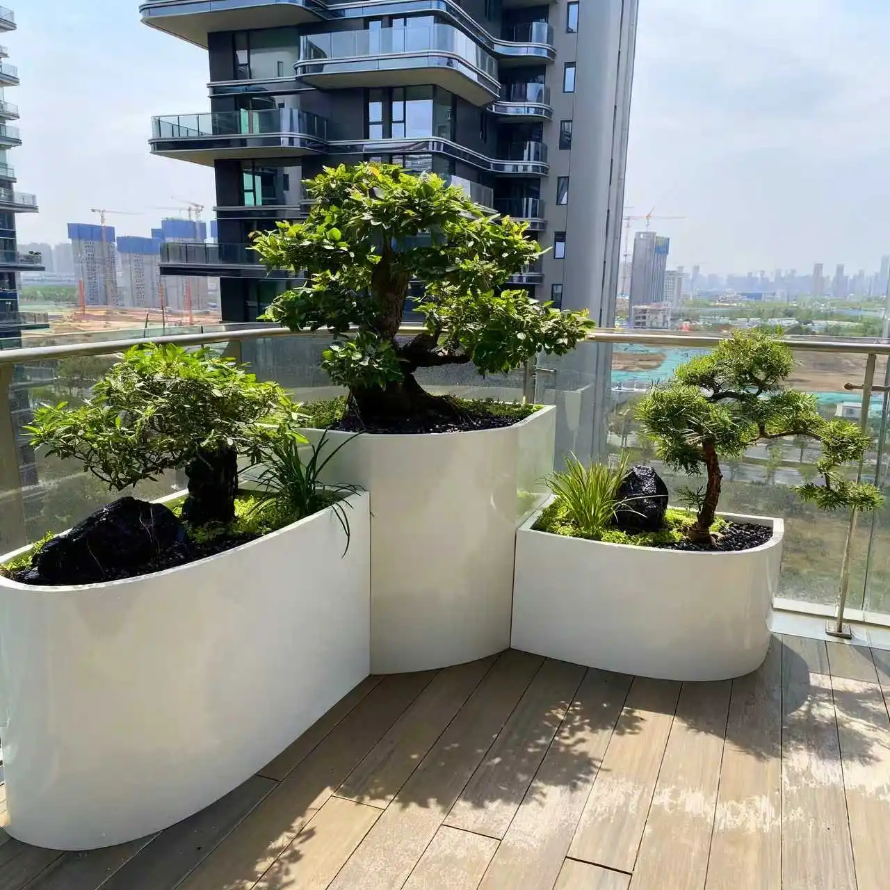 xx- Customized Modern Eco-Friendly Multi-Function Water Resistant Outdoor Planter For Balcony Patio Flowers-Outdoor Furniture^
xx- Customized Modern Eco-Friendly Multi-Function Water Resistant Outdoor Planter For Balcony Patio Flowers-Outdoor Furniture^