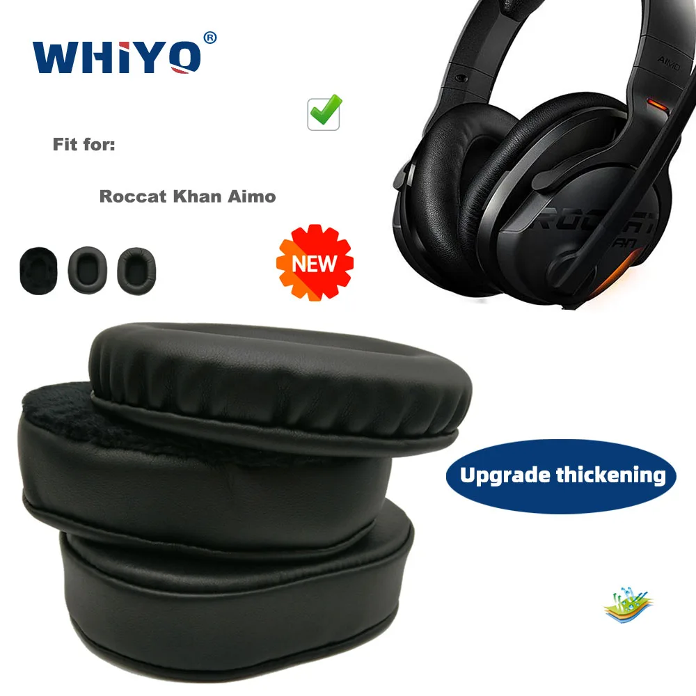 New Upgrade Replacement Ear Pads for Roccat Khan Aimo Headset Parts Leather Cushion Velvet Earmuff Earphone
New Upgrade Replacement Ear Pads for Roccat Khan Aimo Headset Parts Leather Cushion Velvet Earmuff Earphone