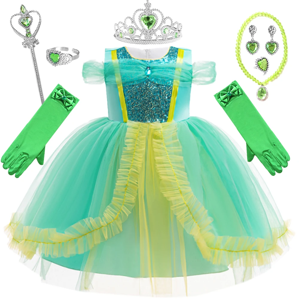 Jasmine Princess Cosplay Costume For Girls Carnival Christmas Aladdin Magic Lamp Birthday Party Dresses Halloween Kids Clothing
Jasmine Princess Cosplay Costume For Girls Carnival Christmas Aladdin Magic Lamp Birthday Party Dresses Halloween Kids Clothing