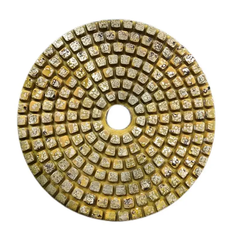 1PCS 4 Inch Super Diamond Polishing Pad 100mm Copper Bond Metal Wet Polishing Pad for Marble Granite Stone Fast Grinding Disc
1PCS 4 Inch Super Diamond Polishing Pad 100mm Copper Bond Metal Wet Polishing Pad for Marble Granite Stone Fast Grinding Disc