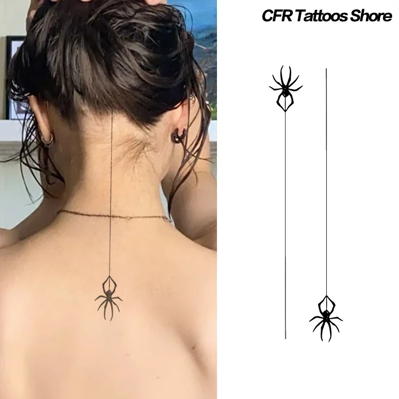 Temporary Tattoos Dark Stripe Spider Herbal Juice Tattoo Stickers Fake Tatto Gift Charm Cheap Tattoo Sticker Adult Y2K Hotwife
Temporary Tattoos Dark Stripe Spider Herbal Juice Tattoo Stickers Fake Tatto Gift Charm Cheap Tattoo Sticker Adult Y2K Hotwife