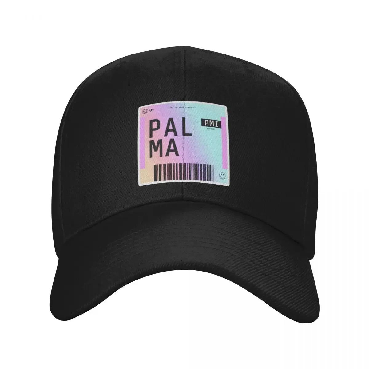 Palma Boarding Pass PMI Rainbow Gradient Baseball Cap New In The Hat Hat men Winter hat Women's 2025 Men's
Palma Boarding Pass PMI Rainbow Gradient Baseball Cap New In The Hat Hat men Winter hat Women's 2025 Men's