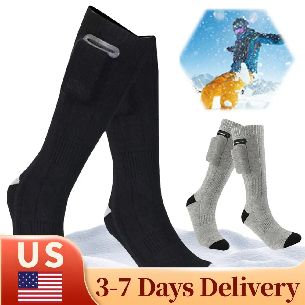 Носки с подогревом, 3 режима, зимние термоноски, для активного отдыха, катания на лыжах, согревающие ноги, для мужчин и женщин
Носки с подогревом, 3 режима, зимние термоноски, для активного отдыха, катания на лыжах, согревающие ноги, для мужчин и женщин