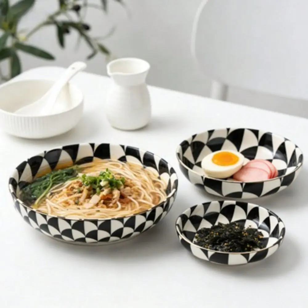 3Piece Ceramic Nesting Low Bowl Set Black And White
3Piece Ceramic Nesting Low Bowl Set Black And White