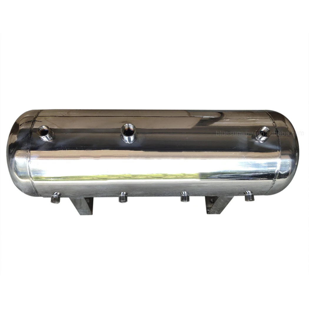 Customized 304 Stainless Steel Air Tank Truck Air Suspension System Accessories Pressure Vessel
Customized 304 Stainless Steel Air Tank Truck Air Suspension System Accessories Pressure Vessel