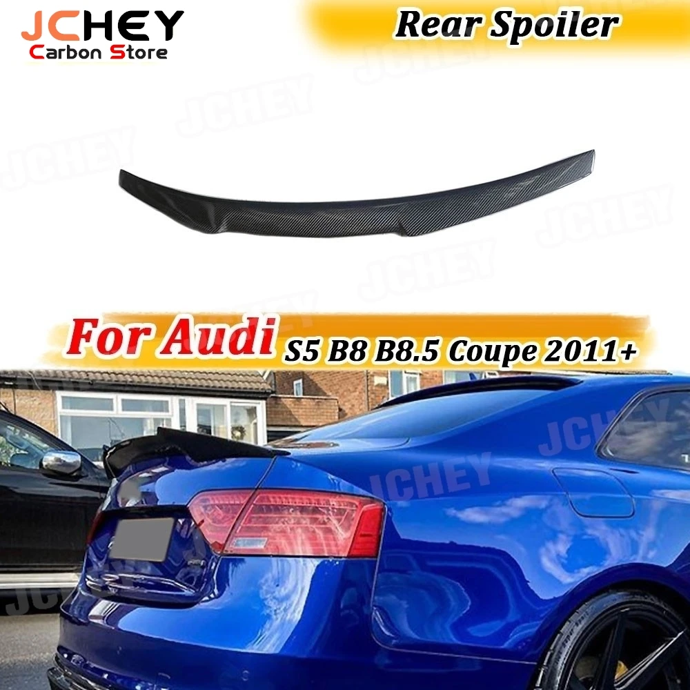 JCHEY Carbon Fiber Rear Trunk Lip Spoiler Body Kits for Audi A5 B8 B8.5 Coupe 2008-2017 Car Accessories Rear Boot Wing FRP
JCHEY Carbon Fiber Rear Trunk Lip Spoiler Body Kits for Audi A5 B8 B8.5 Coupe 2008-2017 Car Accessories Rear Boot Wing FRP