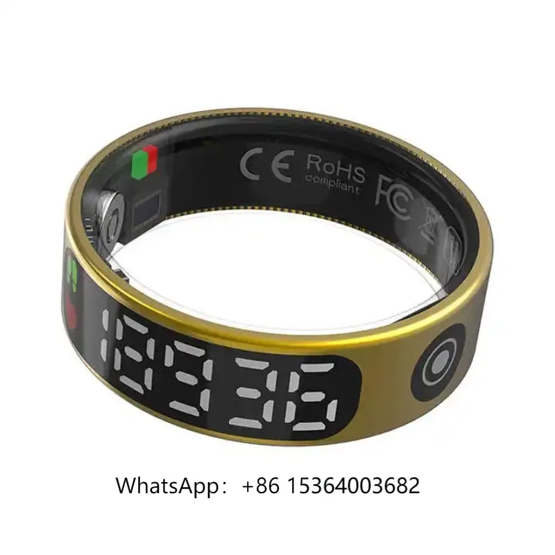 TK9 Smart Ring 5ATM Waterproof GPS Finger Ring Heart Rate Health Wearable Devices Sports Smart Ring with Display
TK9 Smart Ring 5ATM Waterproof GPS Finger Ring Heart Rate Health Wearable Devices Sports Smart Ring with Display