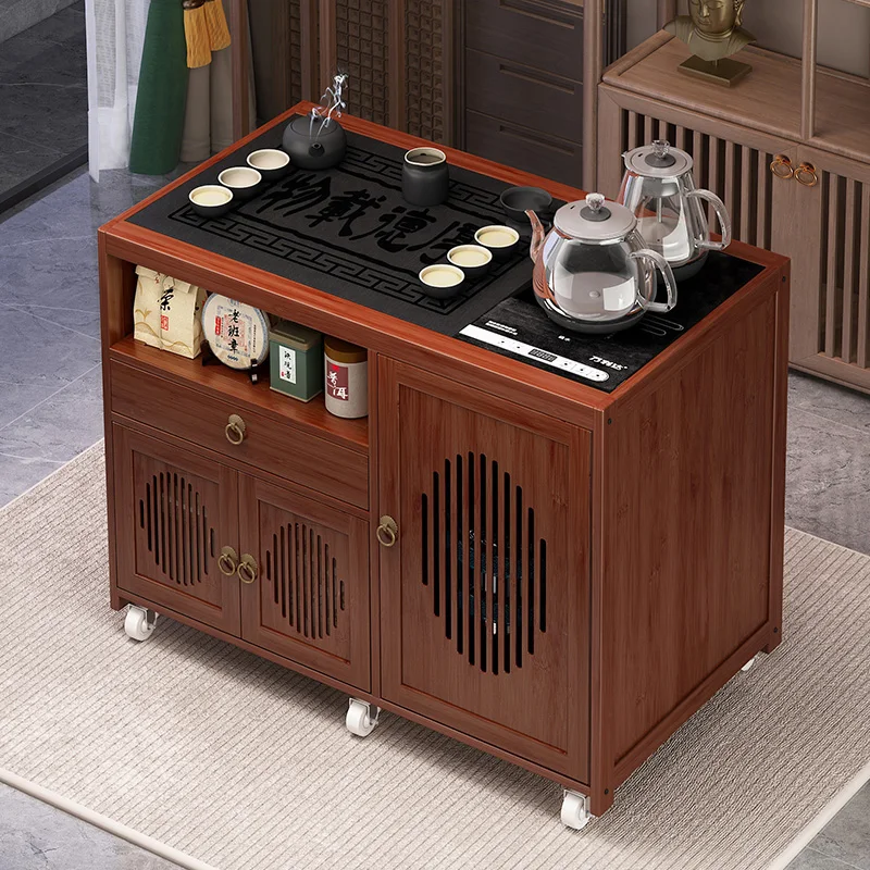 Mobile tea table Household small tea table Kettle integrated cabinet balcony Non-solid wood coffee table Sofa edge
Mobile tea table Household small tea table Kettle integrated cabinet balcony Non-solid wood coffee table Sofa edge