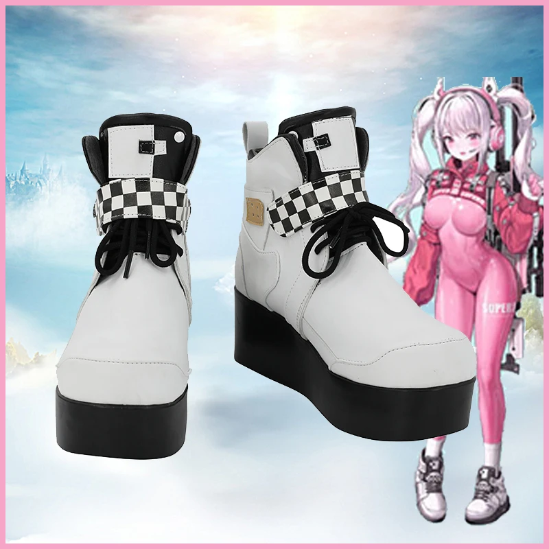 Game NIKKE Alice Cosplay Shoes Boots NIKKE The Goddess of Victory Cosplay Shoes Female Cosplay PU Boots Halloween Cosplay Prop
Game NIKKE Alice Cosplay Shoes Boots NIKKE The Goddess of Victory Cosplay Shoes Female Cosplay PU Boots Halloween Cosplay Prop