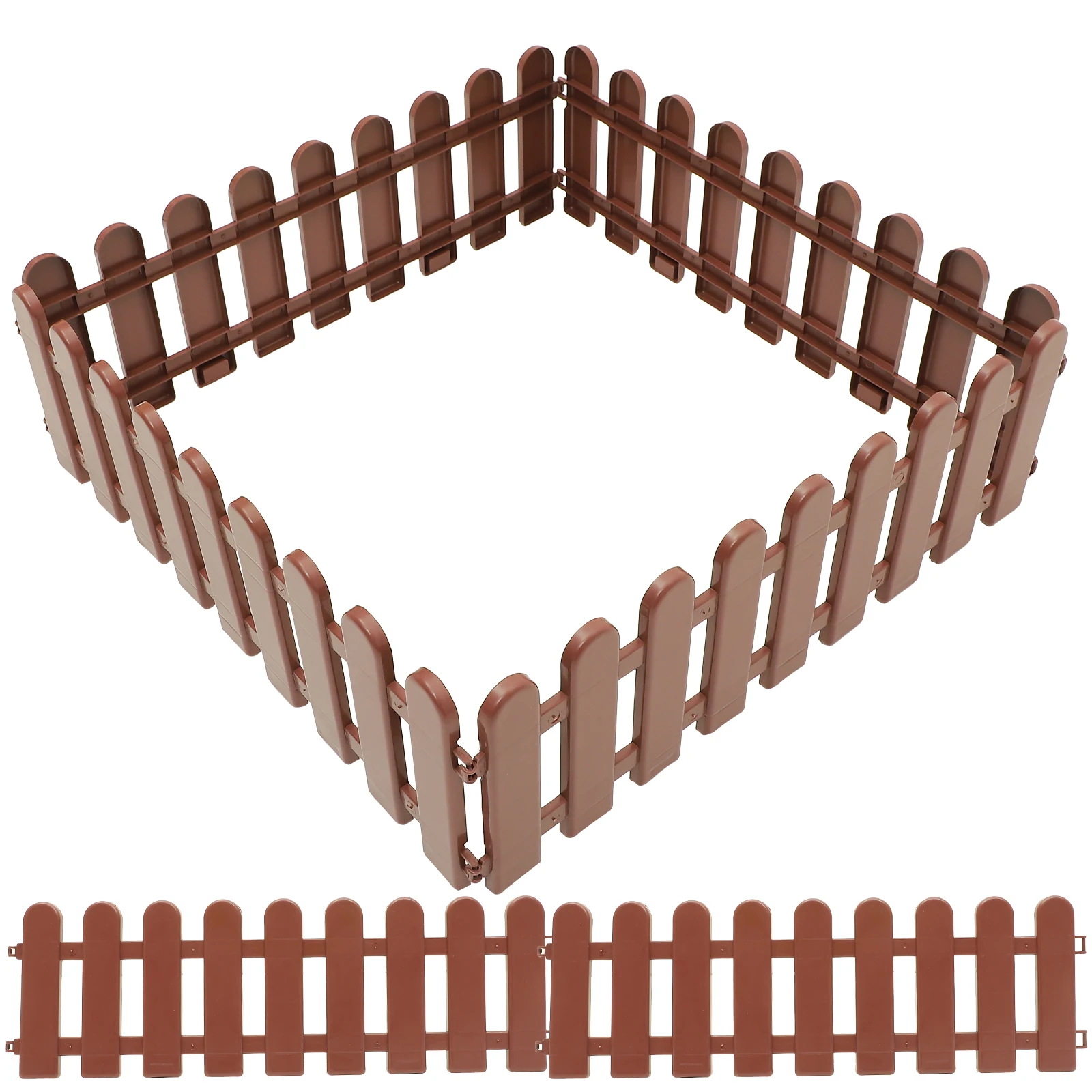 6pcs White Plastic Garden Fence Edging Decorative Outdoor Border For Lawn Yard Path Pet Dog Fence Reusable Lawn Edging Border
6pcs White Plastic Garden Fence Edging Decorative Outdoor Border For Lawn Yard Path Pet Dog Fence Reusable Lawn Edging Border