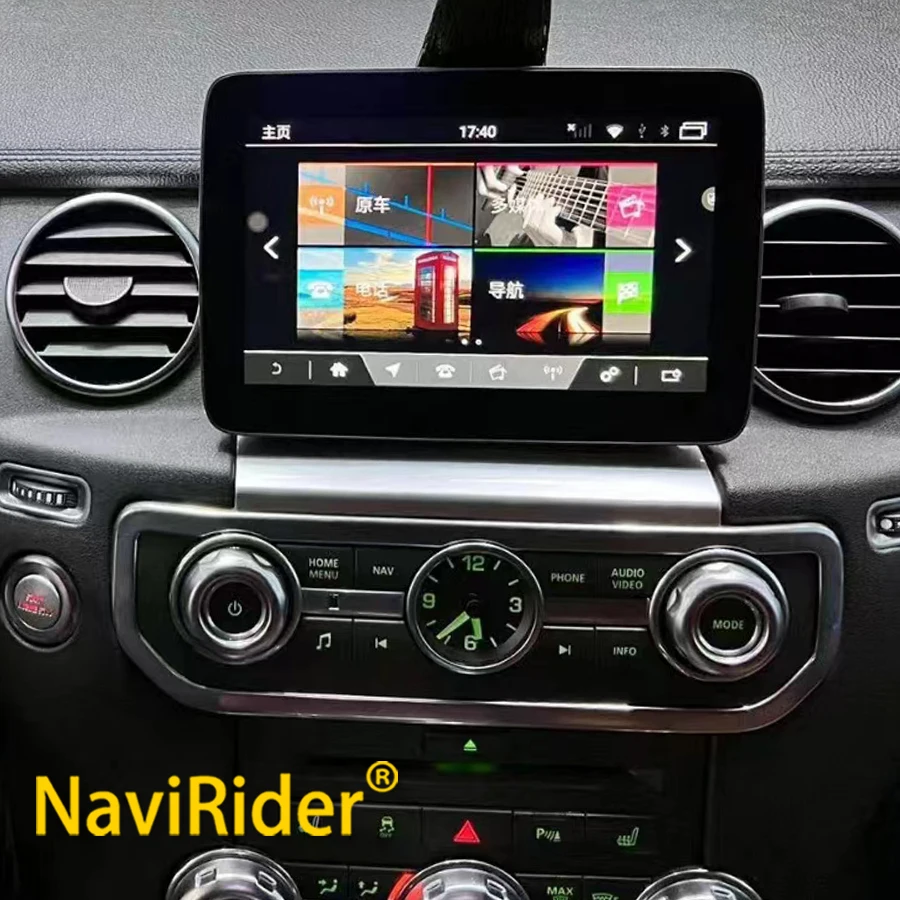 Автомобильный радиоприемник с экраном 8,4 дюйма для Land Rover Discovery 4 LR4 2009-2016 Android 13 Мультимедийный автостерео GPS Navi DSP-плеер
Автомобильный радиоприемник с экраном 8,4 дюйма для Land Rover Discovery 4 LR4 2009-2016 Android 13 Мультимедийный автостерео GPS Navi DSP-плеер