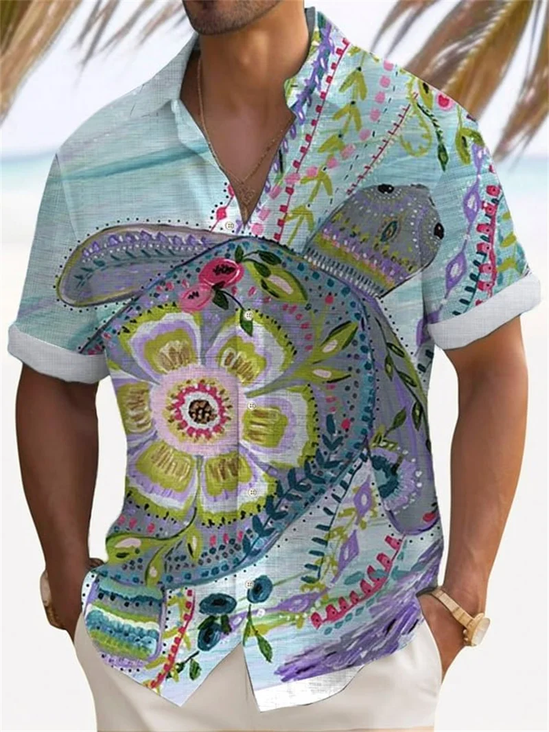Мужская рубашка с коротким рукавом 2026: модная повседневная рубашка с графитовым принтом в гавайском стиле, с воротником, для уличного стиля
Мужская рубашка с коротким рукавом 2026: модная повседневная рубашка с графитовым принтом в гавайском стиле, с воротником, для уличного стиля