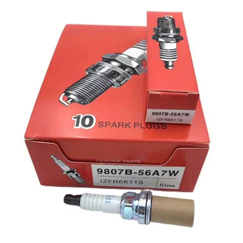 4/6PCS Iridium Spark Plug 9807B-56A7W IZFR6K13 for Honda Civic City Accord Fit 9807B56A7W Car Ignition Candles
4/6PCS Iridium Spark Plug 9807B-56A7W IZFR6K13 for Honda Civic City Accord Fit 9807B56A7W Car Ignition Candles