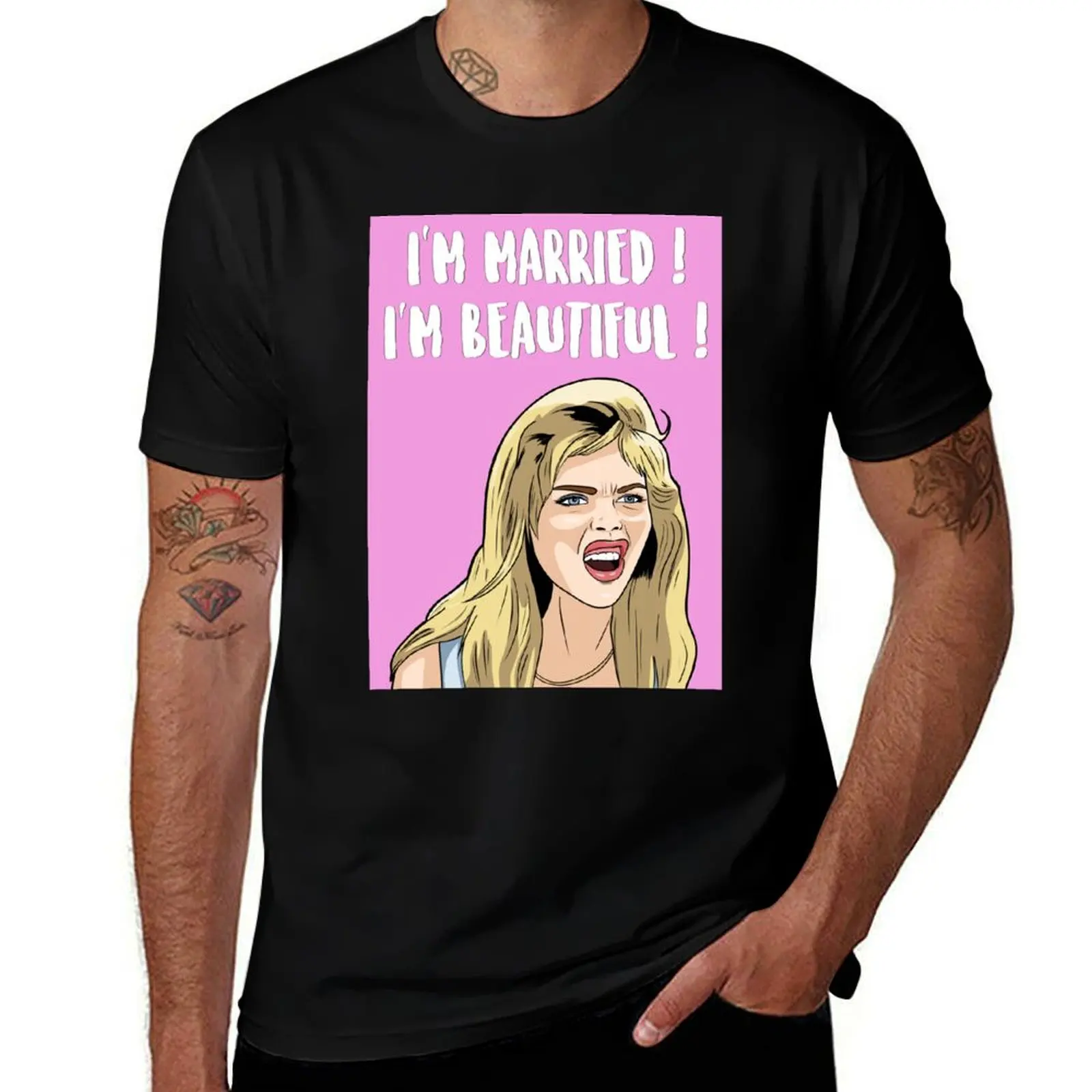 I'm Tania Beautiful - t I'm graphic - T-Shirt Muriel's Married mens Film) ! shirts Wedding ! Degano (1994
I'm Tania Beautiful - t I'm graphic - T-Shirt Muriel's Married mens Film) ! shirts Wedding ! Degano (1994
