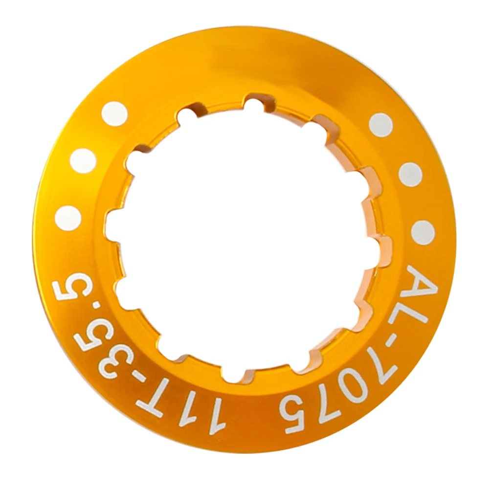Durable High Strength Golden Flywheel Ring Lock Aluminum Alloy Cover For Mountain Bike Road Cycle And Foldable Bikes Components
Durable High Strength Golden Flywheel Ring Lock Aluminum Alloy Cover For Mountain Bike Road Cycle And Foldable Bikes Components