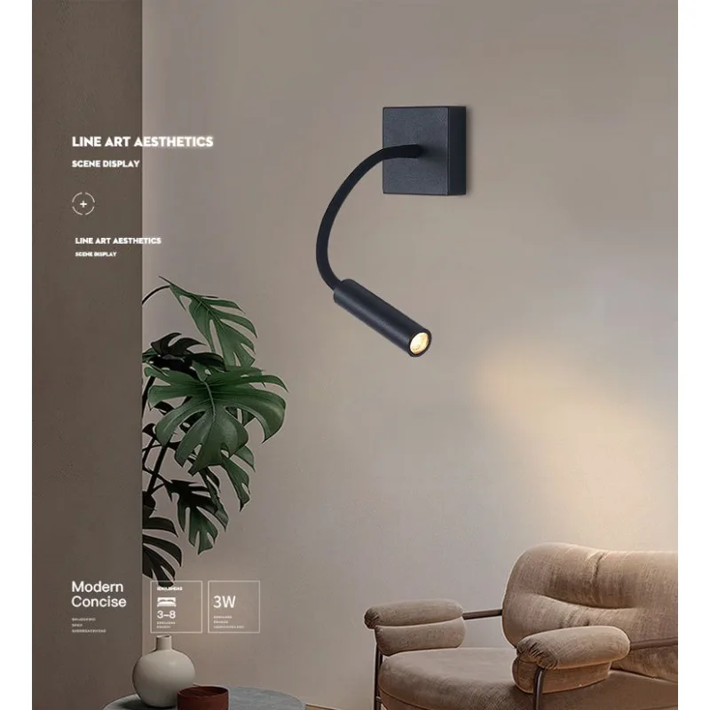 Nordic Minimalist Led Reading Wall Lamp Adjustable Hose Hotel Wall Lights Corridor Bedroom Bedside Reading Lamp Room Decor Led
Nordic Minimalist Led Reading Wall Lamp Adjustable Hose Hotel Wall Lights Corridor Bedroom Bedside Reading Lamp Room Decor Led