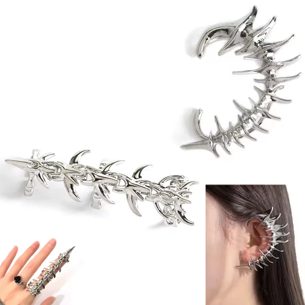 Cyberpunk Punk Style Joint Full Finger Ring Claw Loop Rings For Women Men Halloween Cosplay accessory Party Jewelry Gifts
Cyberpunk Punk Style Joint Full Finger Ring Claw Loop Rings For Women Men Halloween Cosplay accessory Party Jewelry Gifts