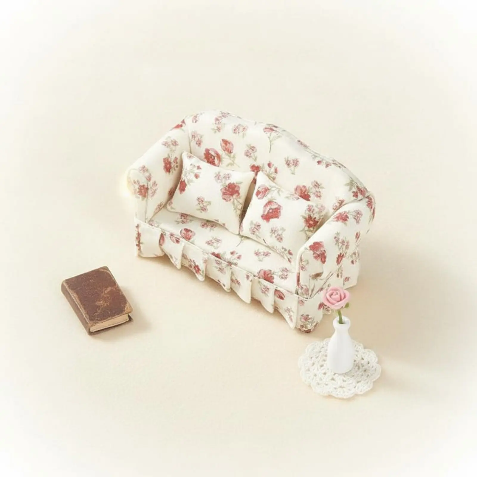 1:12 Scale Floral Loveseat Includes 2 Pillows Miniature Floral Couch Small Flower Print Sofa Handmade for Hobbyists
1:12 Scale Floral Loveseat Includes 2 Pillows Miniature Floral Couch Small Flower Print Sofa Handmade for Hobbyists
