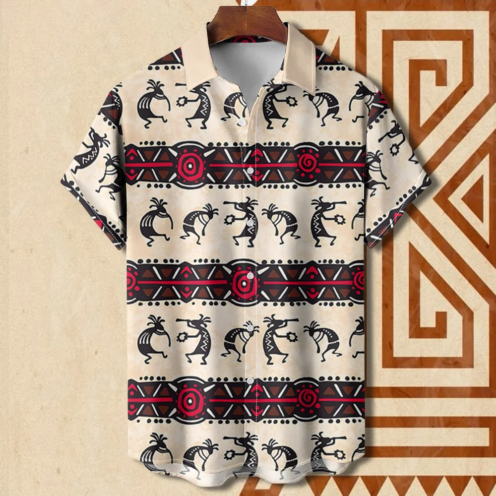 Vintage ethnic patterns 3D Print Beach Hawaii Shirts For Men Casual Turndown Collar Short Sleeve Beach Button Shirt Men's Shirts
Vintage ethnic patterns 3D Print Beach Hawaii Shirts For Men Casual Turndown Collar Short Sleeve Beach Button Shirt Men's Shirts