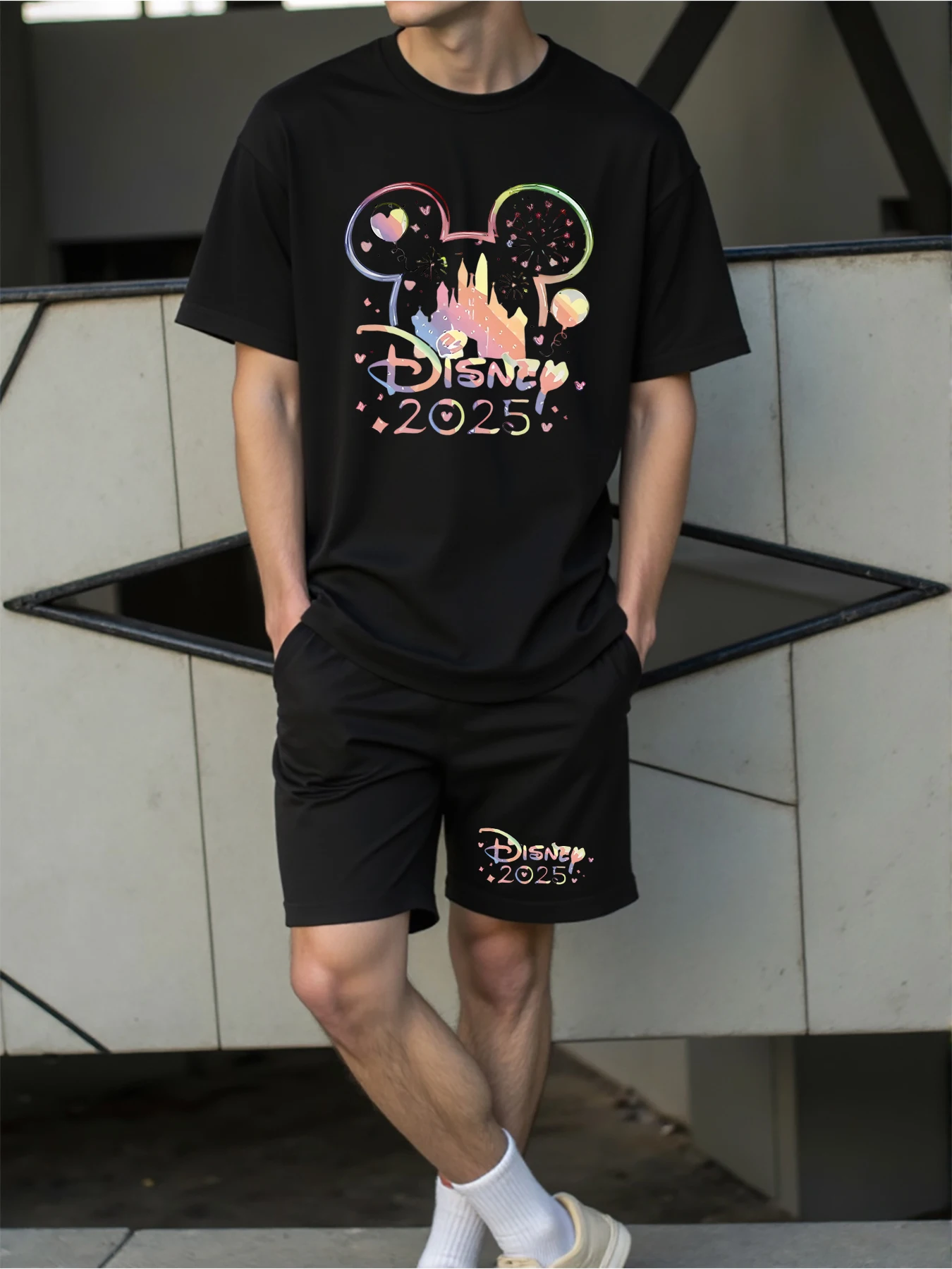 2-Piece Mickey Mouse Print Men's T-Shirt and Shorts Set Summer Casual Cute Cartoon Short-Sleeve Top Men's Y2K Fashion T-Shirt
2-Piece Mickey Mouse Print Men's T-Shirt and Shorts Set Summer Casual Cute Cartoon Short-Sleeve Top Men's Y2K Fashion T-Shirt
