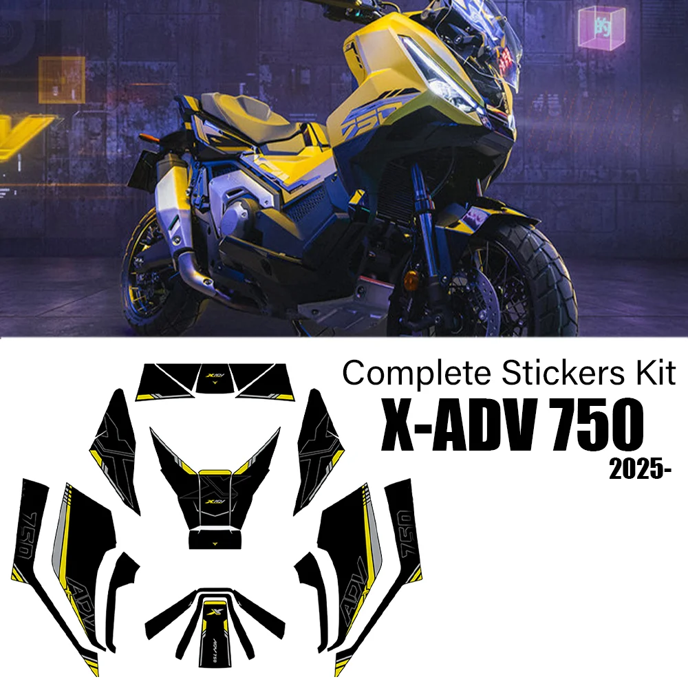 Полный графический комплект мотоцикла 2025 X-ADV 750 для HONDA XADV 750 XADV750, полный комплект наклеек X-ADV750 X ADV 750, аксессуары 2025-
Полный графический комплект мотоцикла 2025 X-ADV 750 для HONDA XADV 750 XADV750, полный комплект наклеек X-ADV750 X ADV 750, аксессуары 2025-
