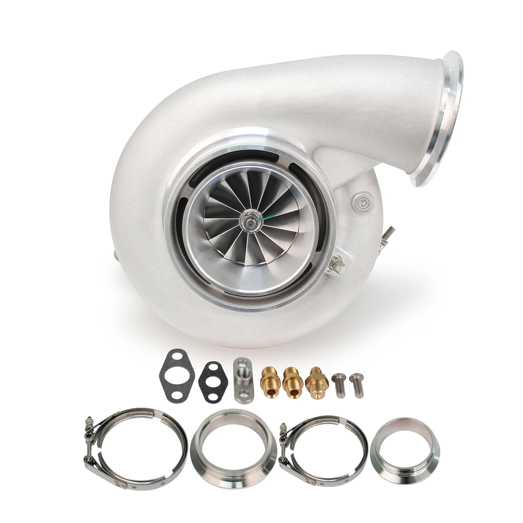 Турбокомпрессор S45-1600 с двойным керамическим шарикоподшипником, точечно фрезерованным колесом и корпусом турбины V-band 1.44 A/R
Турбокомпрессор S45-1600 с двойным керамическим шарикоподшипником, точечно фрезерованным колесом и корпусом турбины V-band 1.44 A/R