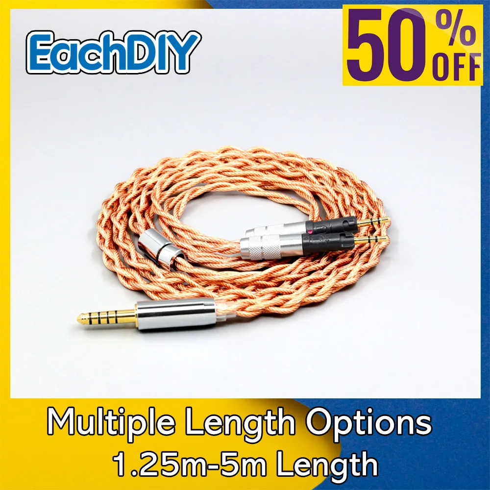 4 Core Graphene 7N OCC Shielding Coaxial Mixed Earphone Cable For Audio-Technica ATH-R70X Headphone 8028
4 Core Graphene 7N OCC Shielding Coaxial Mixed Earphone Cable For Audio-Technica ATH-R70X Headphone 8028