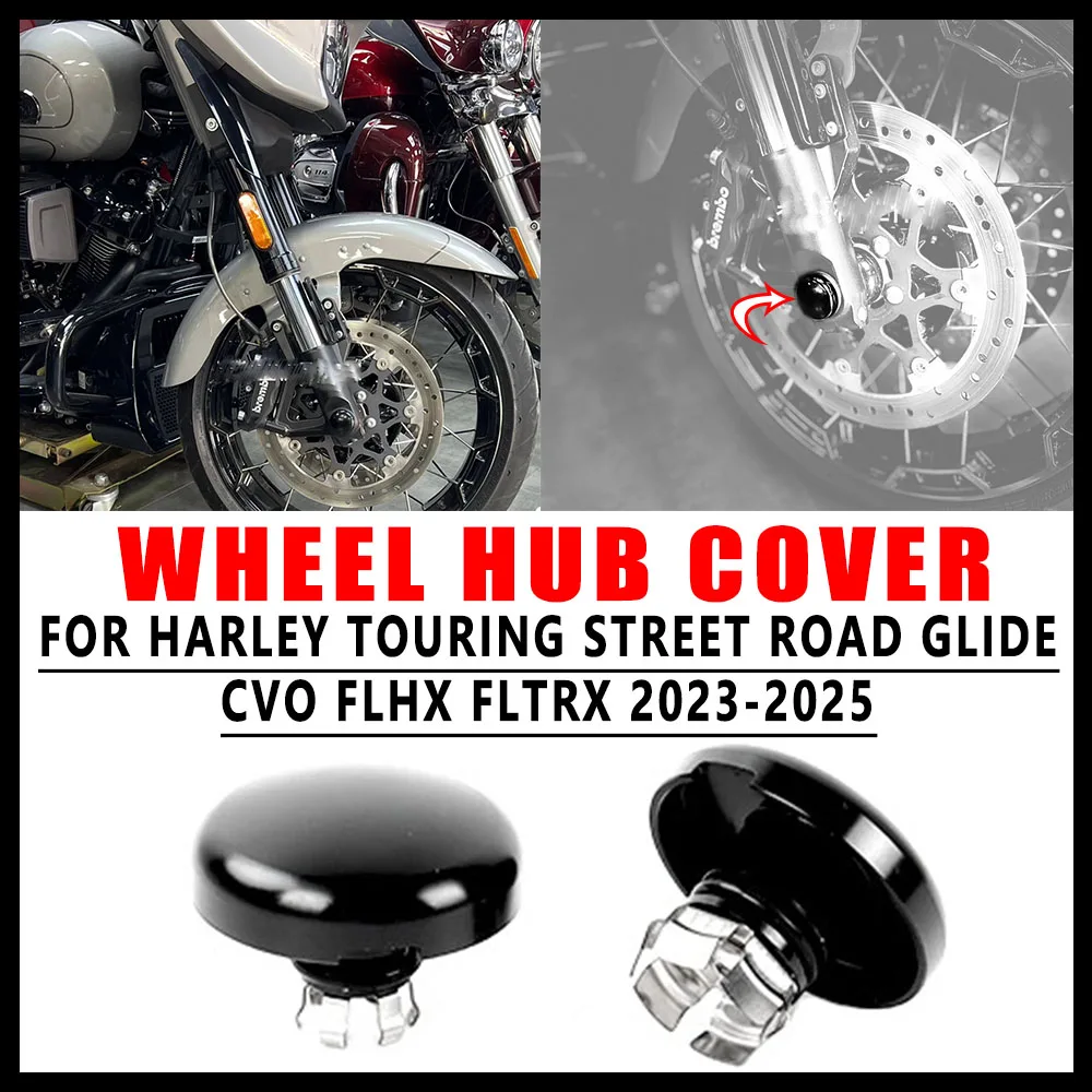 Колпачки гаек передней оси Harley Touring Road Glide Street Glide FLHX FLTRX CVO модели 2023-2024 крышка колесных наконечников мотоцикла черный
Колпачки гаек передней оси Harley Touring Road Glide Street Glide FLHX FLTRX CVO модели 2023-2024 крышка колесных наконечников мотоцикла черный