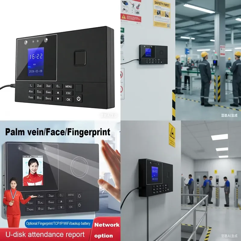 360 Degree Palm Recognize Attendance Machine Fingerprint USB Communicating Free SDK Biometric Measurement
360 Degree Palm Recognize Attendance Machine Fingerprint USB Communicating Free SDK Biometric Measurement