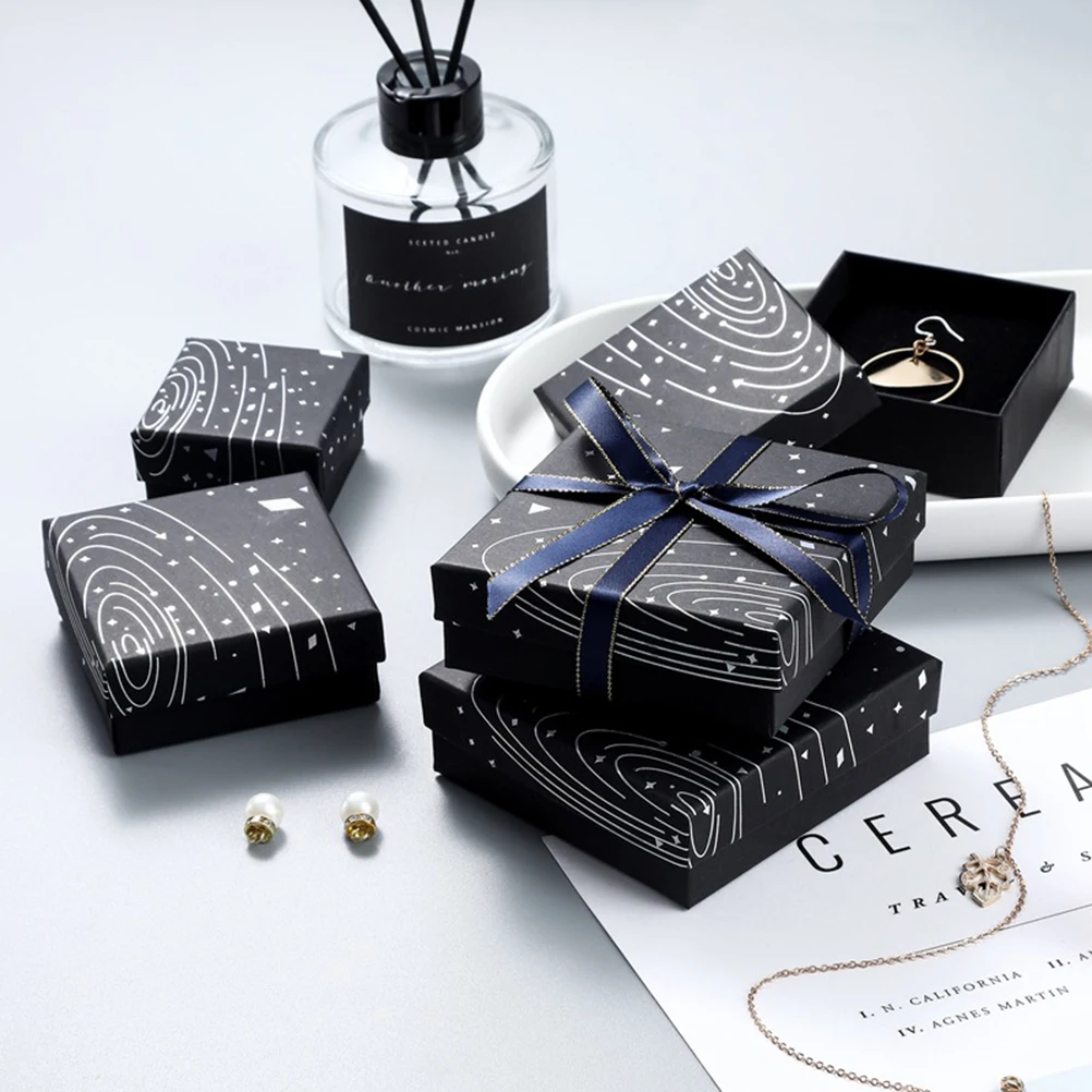 10pcs Jewelry For Women Cardboard Ring Earring Necklace Storage Box With Sponge Ladies Accessories Organizer Box
10pcs Jewelry For Women Cardboard Ring Earring Necklace Storage Box With Sponge Ladies Accessories Organizer Box