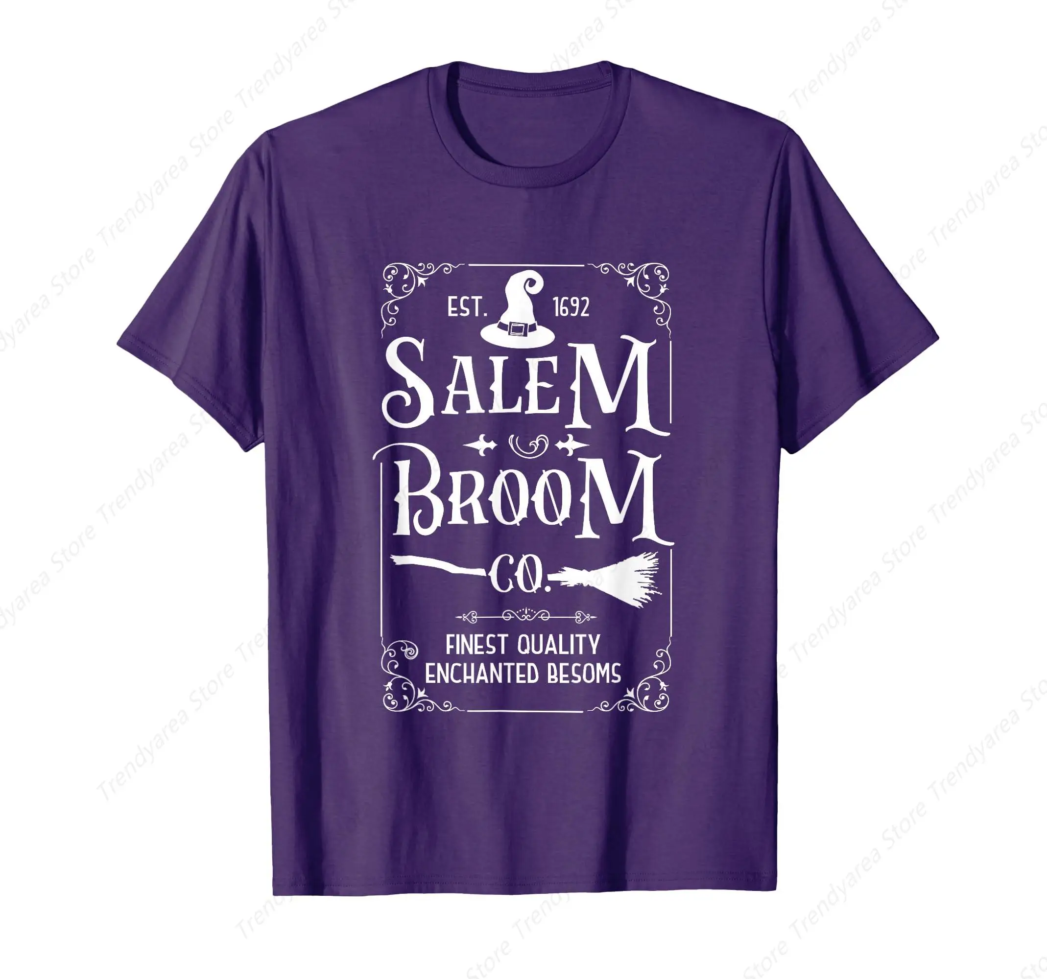 Salem Broom Est 1692 Funny Witch Halloween Witchcraft T-Shirt
Salem Broom Est 1692 Funny Witch Halloween Witchcraft T-Shirt