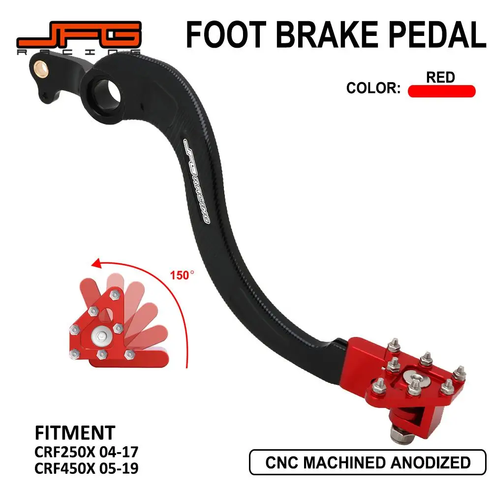 For HONDA 250X 04-17 450X 05-19 Foldbale Pedal Brake Pedal Motorcycles Accessories CNC Aluminum Motorcycle Parts
For HONDA 250X 04-17 450X 05-19 Foldbale Pedal Brake Pedal Motorcycles Accessories CNC Aluminum Motorcycle Parts